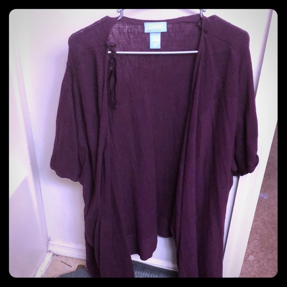 Liz&Me short sleeve cardigan